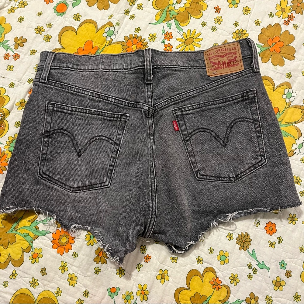 Levis 501 denim shorts